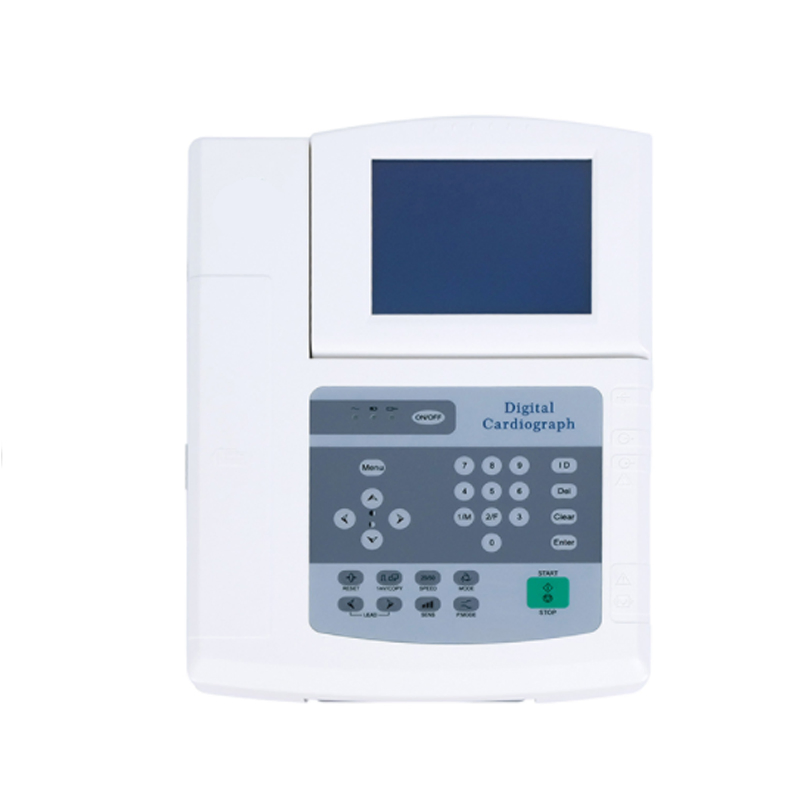 Professional Grade Portable 12 Channel ECG Device with 5.7 Inch LCD Display