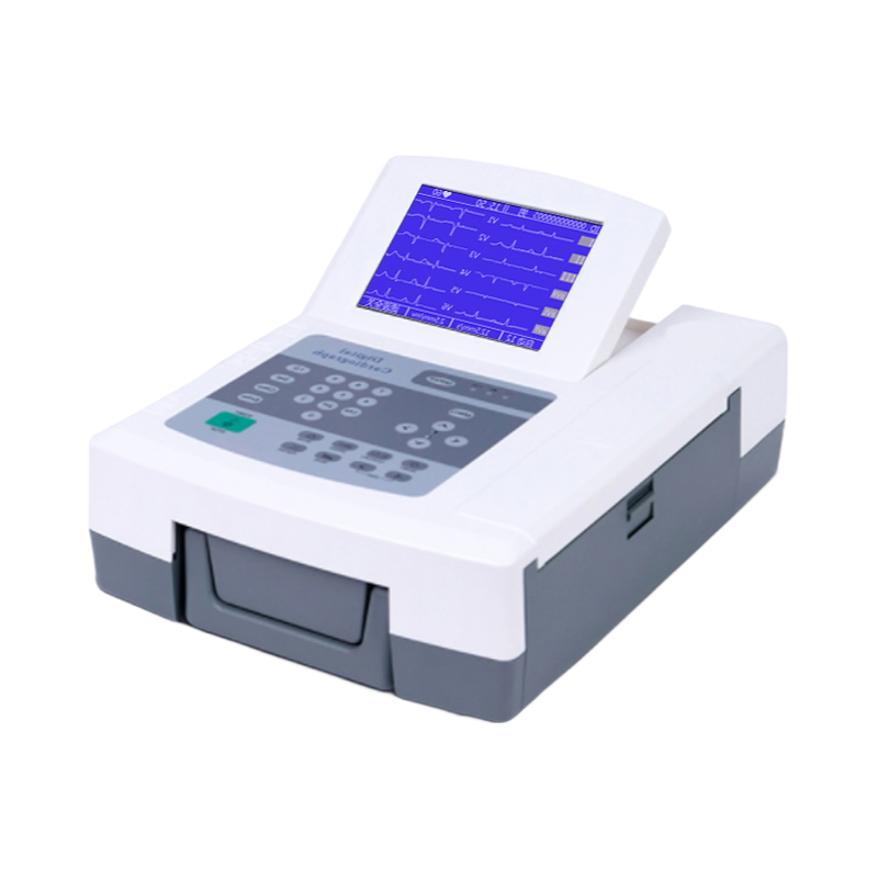 Professional Grade Portable 12 Channel ECG Device with 5.7 Inch LCD Display
