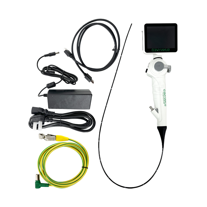 4.8mm Flexible Video Gastroscope with 3.5 Inch Screen for Medical Endoscopy Procedures