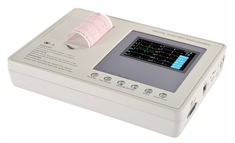 High Quality MY-H004B Portable ECG Machine with 0.05Hz~150Hz Frequency Response