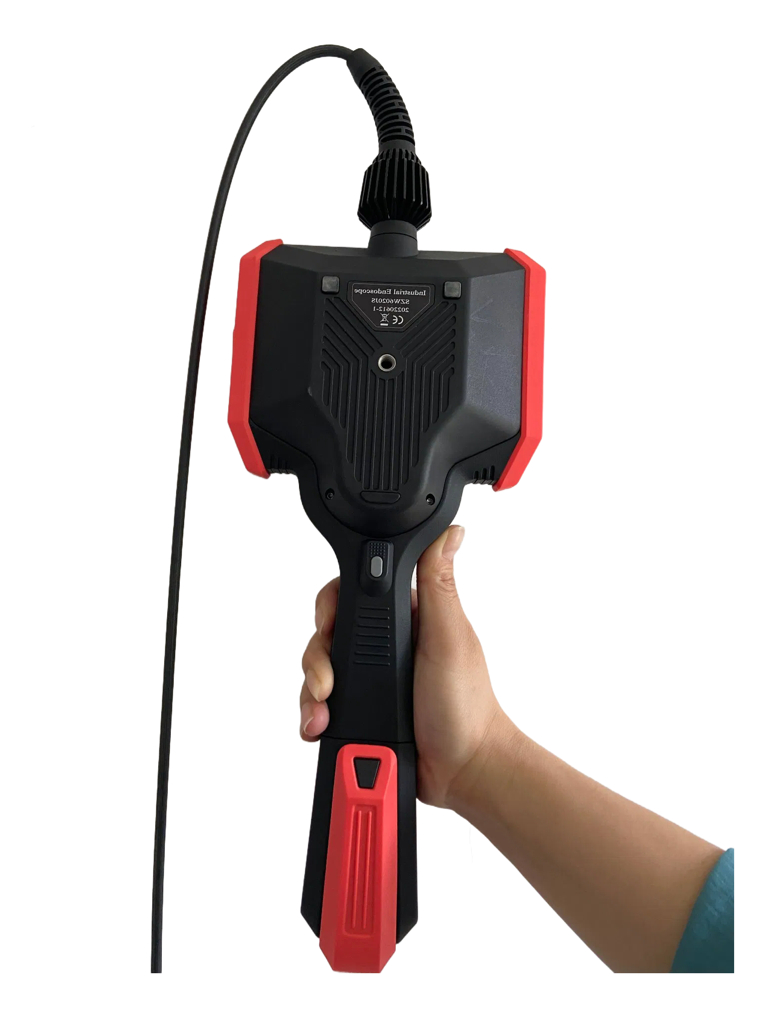 Handheld Industrial Video Endoscope with 4mm Dual Lens and 1M Cable for NDT Inspection