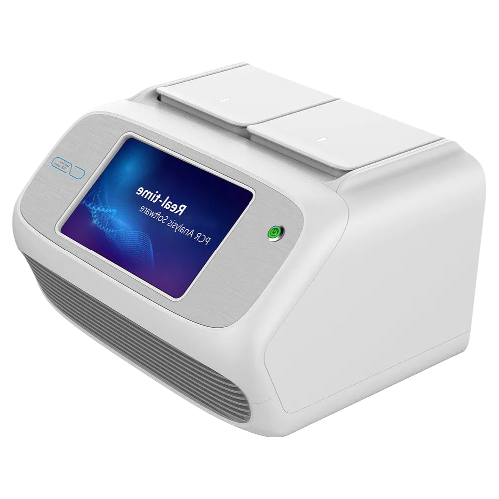 Portable Dual-Block PCR Thermal Cycler with Win10 System for Biological Diagnostics
