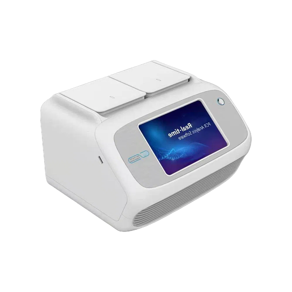 Portable Dual-Block PCR Thermal Cycler with Win10 System for Biological Diagnostics