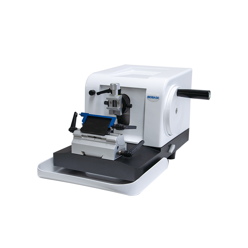 Pathology Lab Equipment - Manual Rotary Microtome with 60μm Max Cutting Capacity