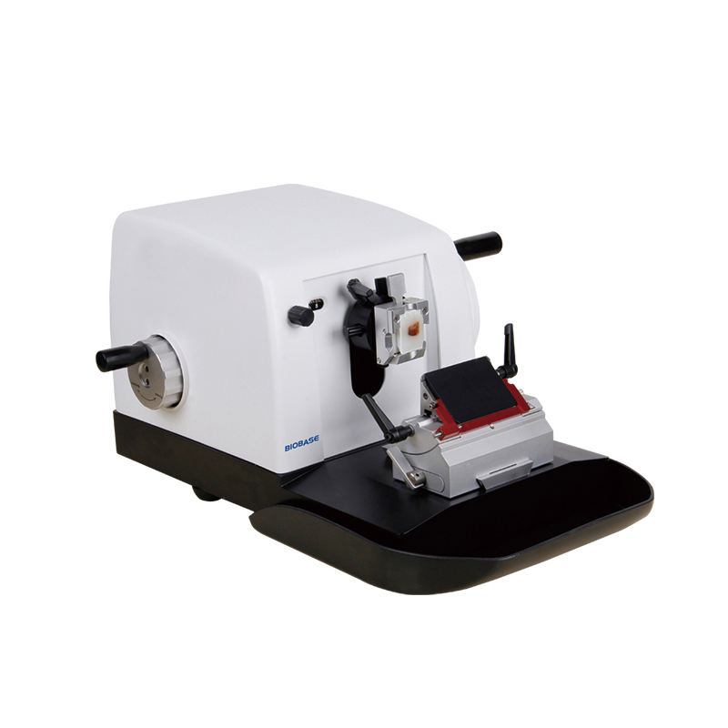 Pathology Lab Equipment - Manual Rotary Microtome with 60μm Max Cutting Capacity