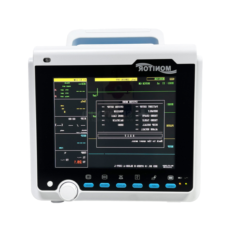 Multi-Parameter Veterinary Patient Monitor SY-W003 – Factory Supply, Wholesale, Custom Order with ECG SpO2 NIBP