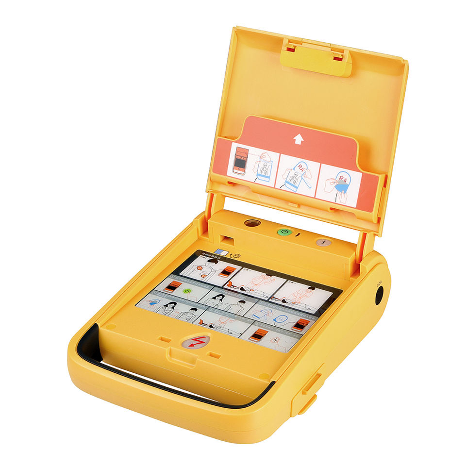 Professional Semi-Automatic External Defibrillator AED Equipment with IP55 Water Dust Resistance