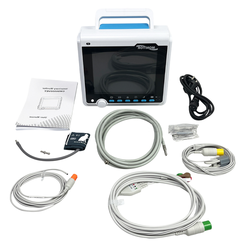 SY-W003 Veterinary Patient Monitor Factory Supply | Multi-Parameter ETCO2 SPO2 ECG Portable Vet Clinical Monitor Wholesale Custom