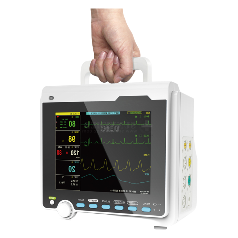 SY-W003 Veterinary Patient Monitor Factory Supply | Multi-Parameter ETCO2 SPO2 ECG Portable Vet Clinical Monitor Wholesale Custom