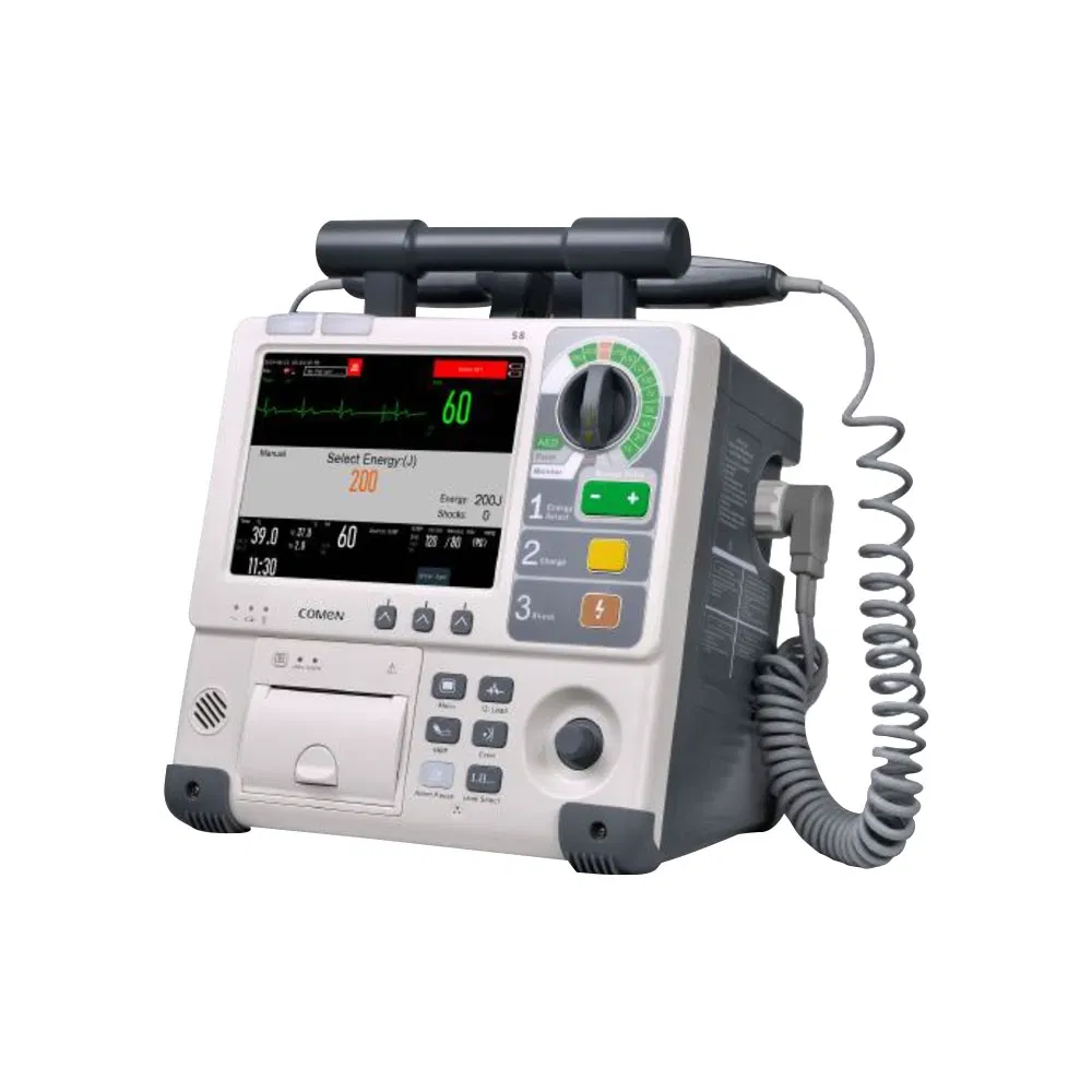 S8 Biphasic Defibrillator Monitor with 360J Energy Selection for Emergency Cardiac Care