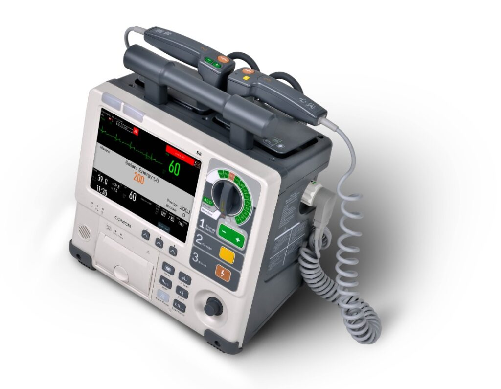 S8 Biphasic Defibrillator Monitor with 360J Energy Selection for Emergency Cardiac Care