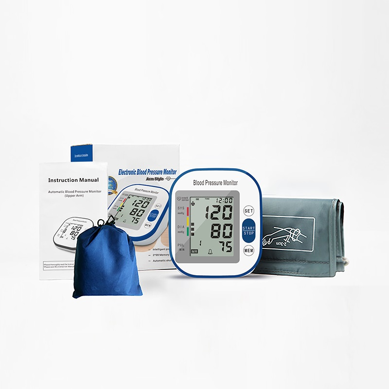Wholesale Supply of CE Certified Automatic Blood Pressure Monitor with Large LCD Display