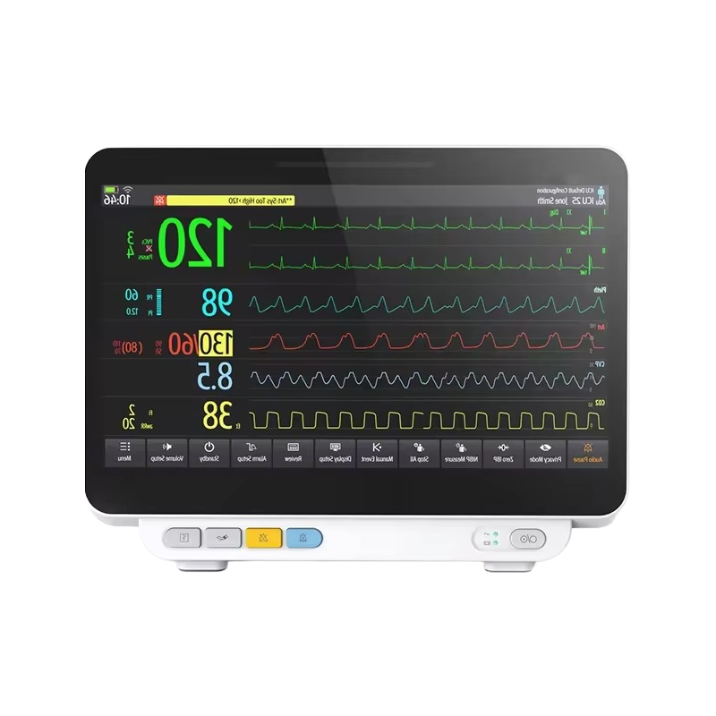 Customizable Patient Monitor THR - PM8000D for Medicine/Surgery, 1366*768 Resolution, 3 - Level Alarm, 7 - Day Trend Chart