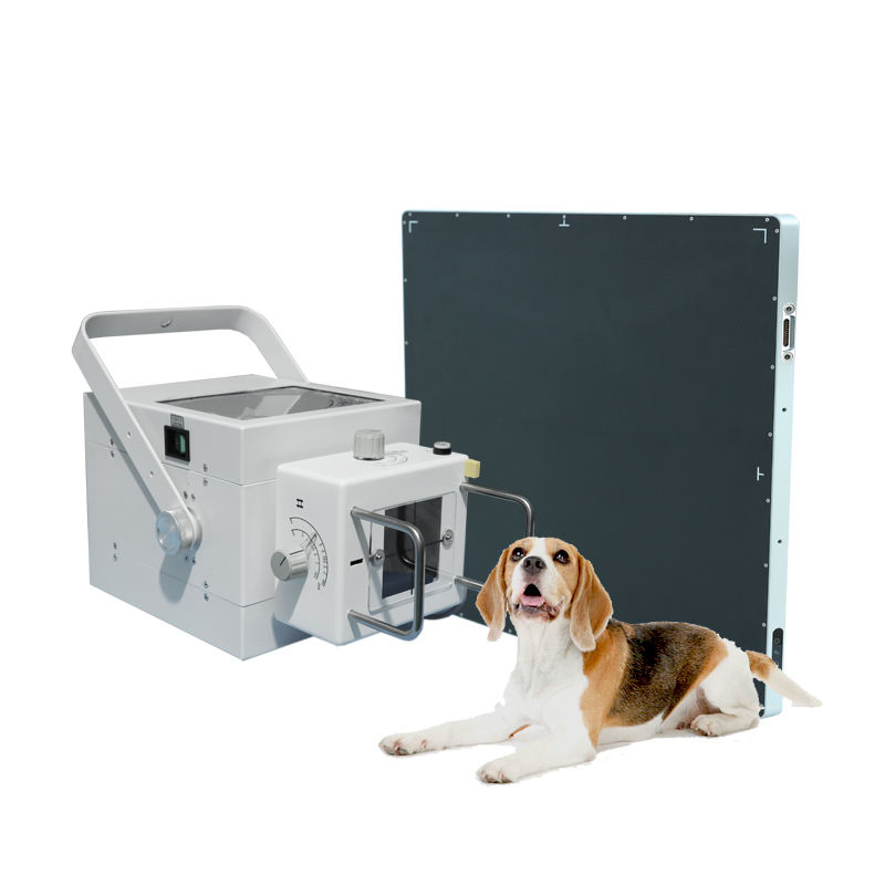 Portable Veterinary X-Ray Machine 5kW for Small Animals with DR System Compatibility