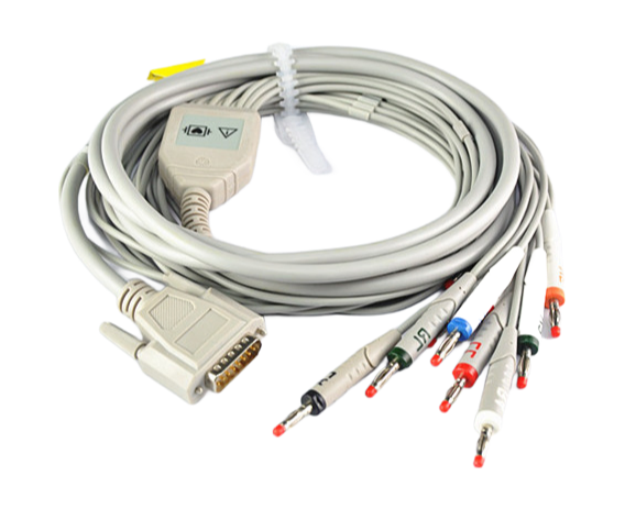Nihon Kohden 10 Lead EKG Cable with 3.0 Pin for Medical Diagnostic Equipment