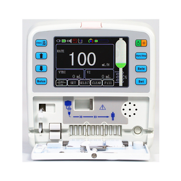 OEM/ODM Hospital Grade Syringe Infusion Pump with Heating Function and LCD Display
