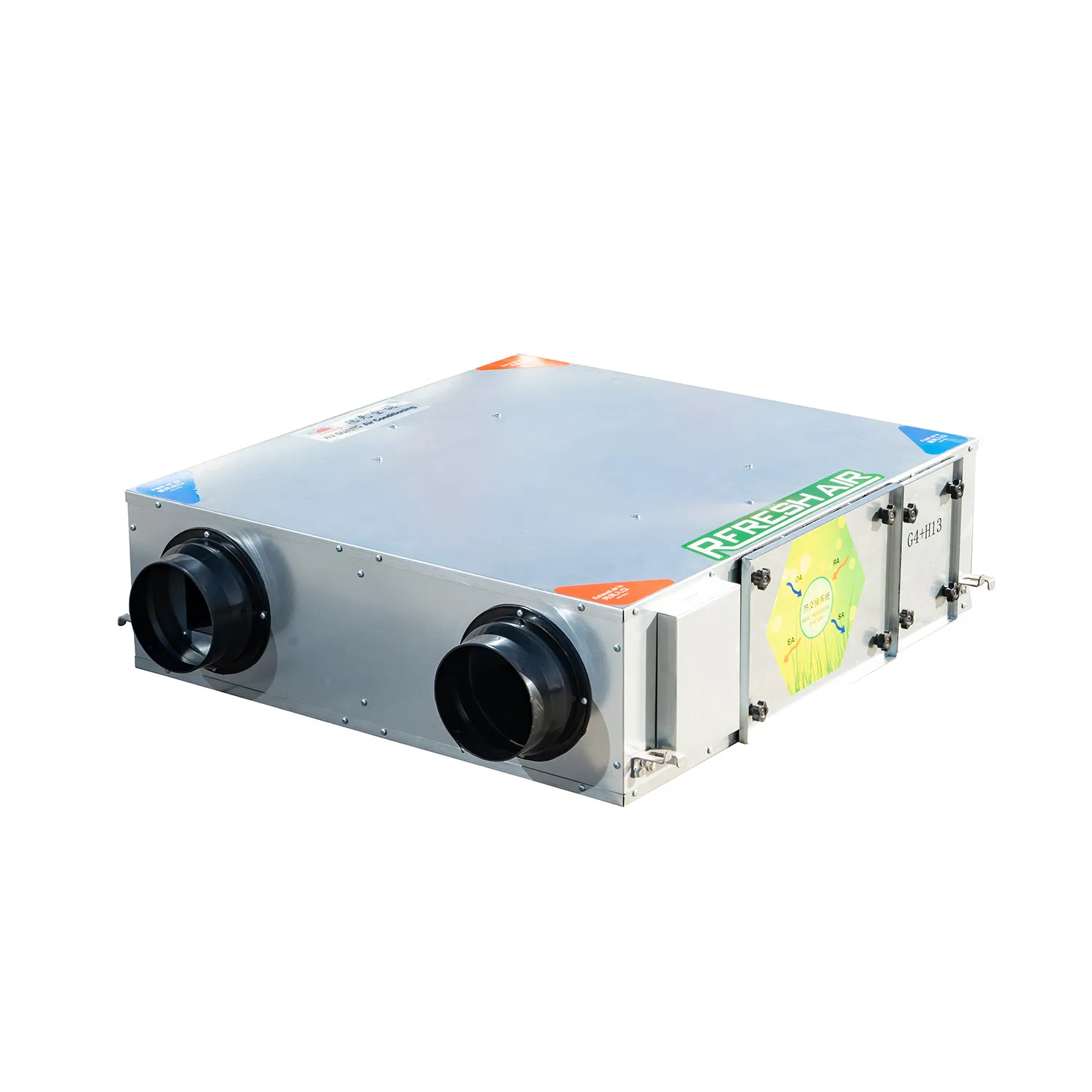 High Efficiency Energy Recovery Ventilator with Heat Exchanger for HVAC Systems