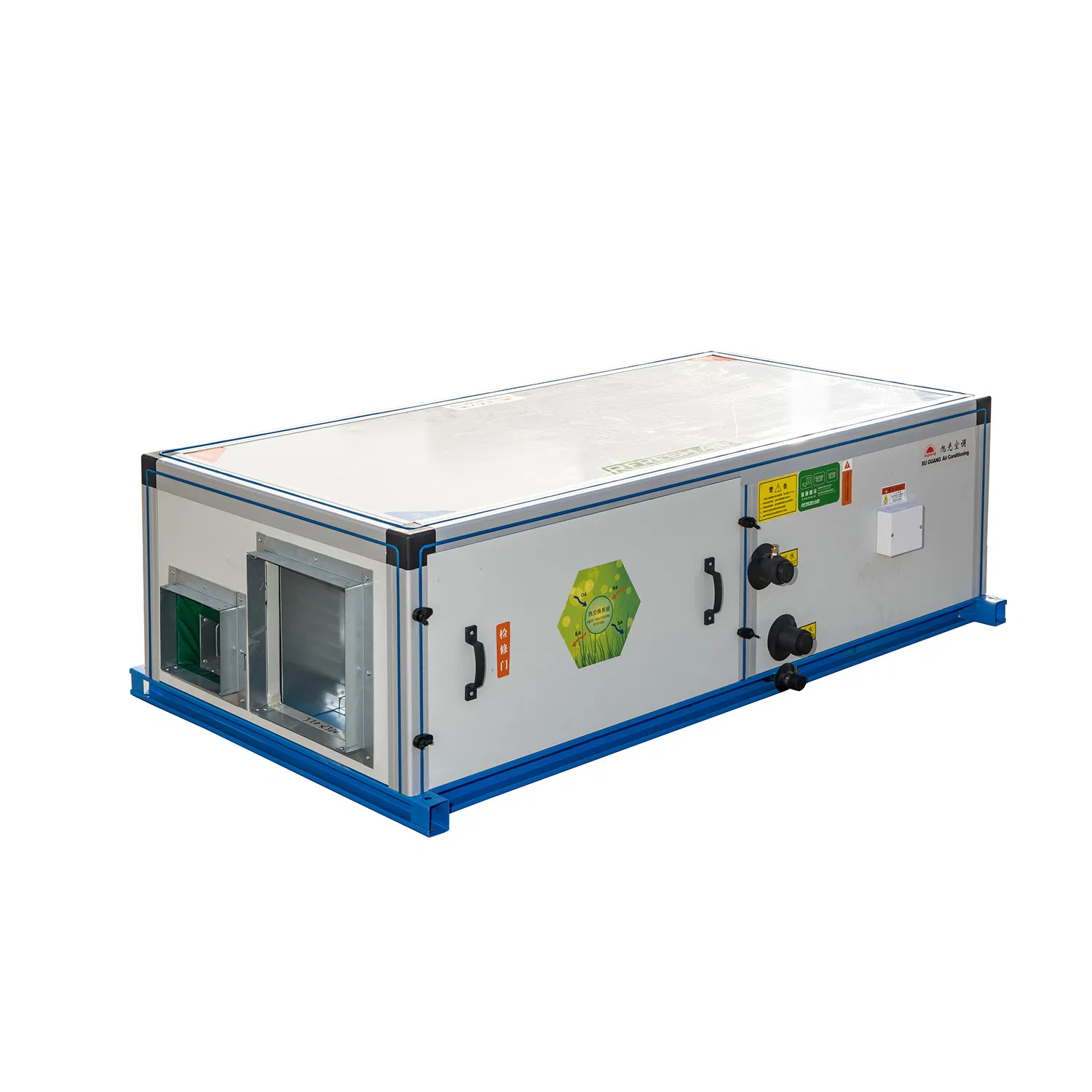 High Efficiency Energy Recovery Ventilator with Heat Exchanger for HVAC Systems