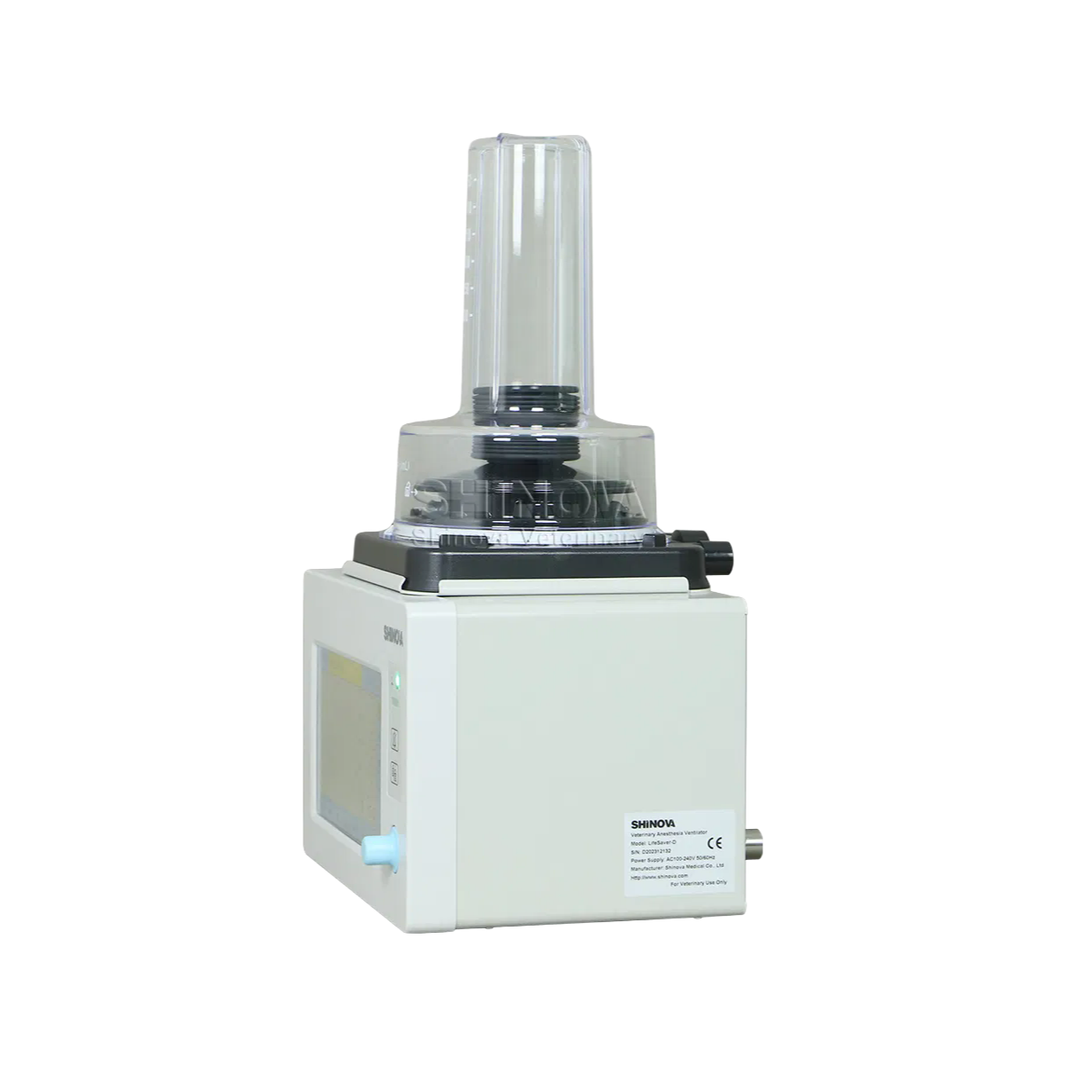 Professional Veterinary Anesthesia Ventilator Machine - LifeSaver-D Model for Animal Surgery