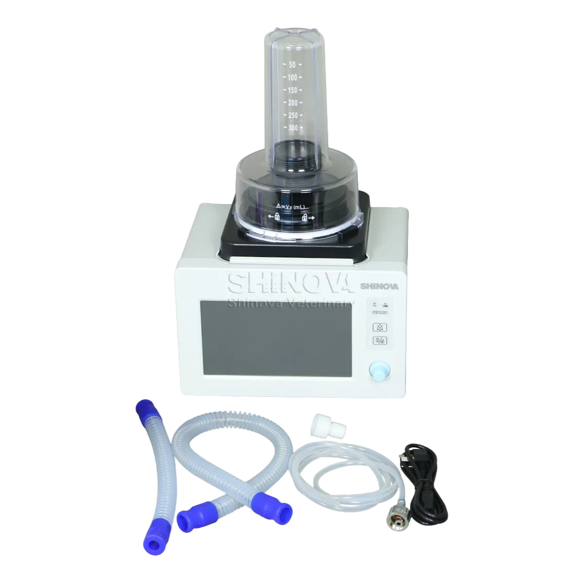 Professional Veterinary Anesthesia Ventilator Machine - LifeSaver-D Model for Animal Surgery