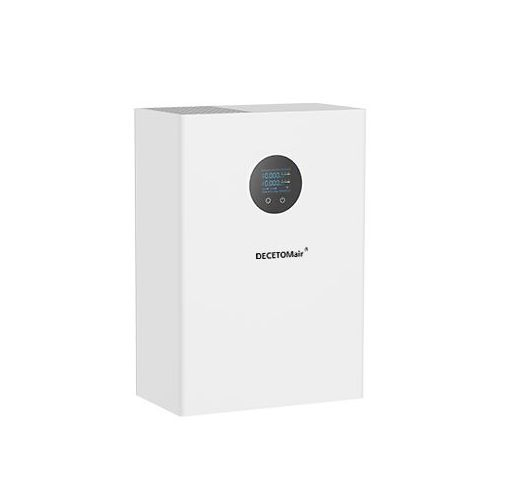Wall Mounted Energy Recovery Ventilator with 80% Heat Efficiency - BASZ-H200 Model for Home Ventilation