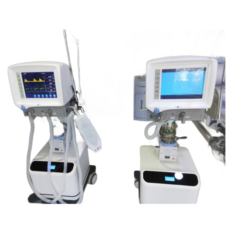 Advanced Anesthesia Ventilator Equipment with 10.4" LCD Display and Safety Alarms