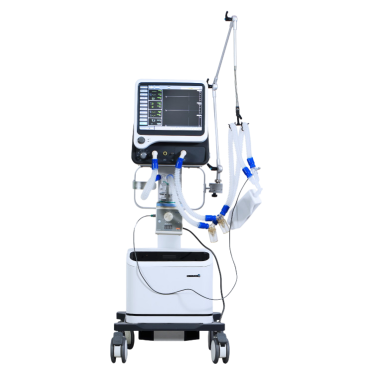 Advanced Anesthesia Ventilator Equipment with 10.4" LCD Display and Safety Alarms