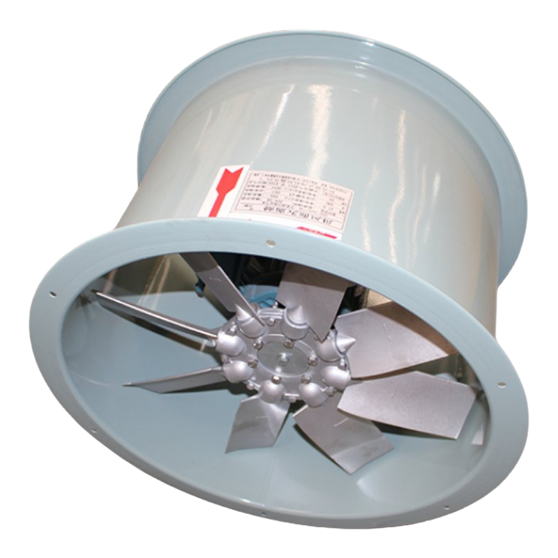 Low Noise BYT Axial Flow Fan with Adjustable Blades for Wood Drying Kiln Applications