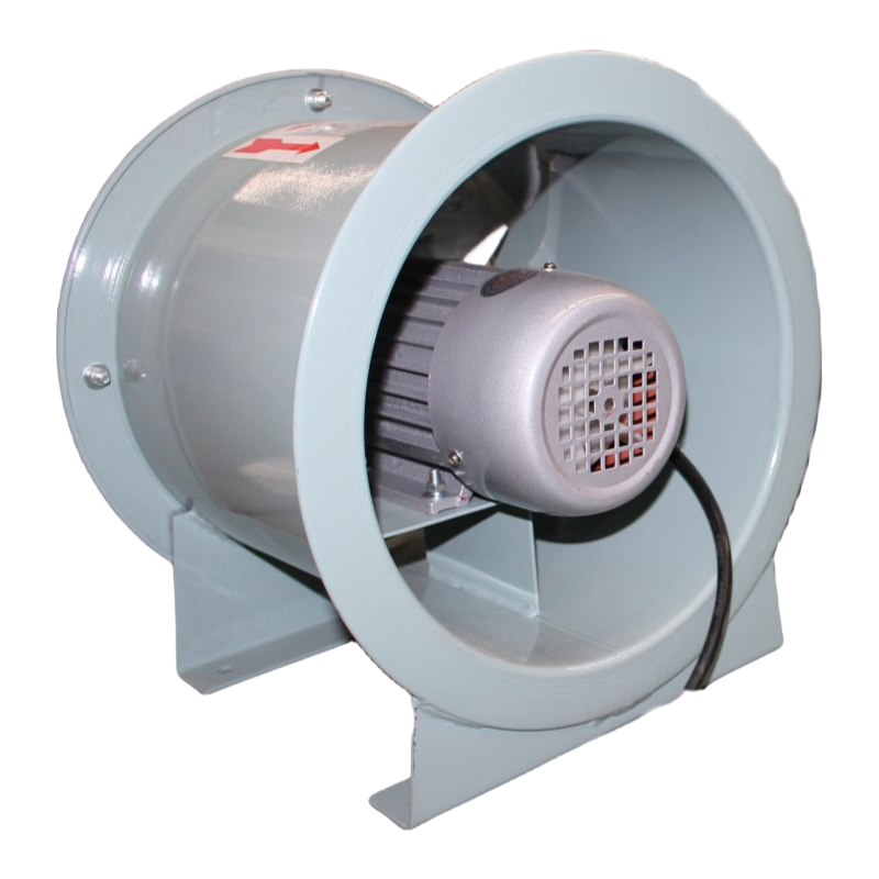 Low Noise BYT Axial Flow Fan with Adjustable Blades for Wood Drying Kiln Applications