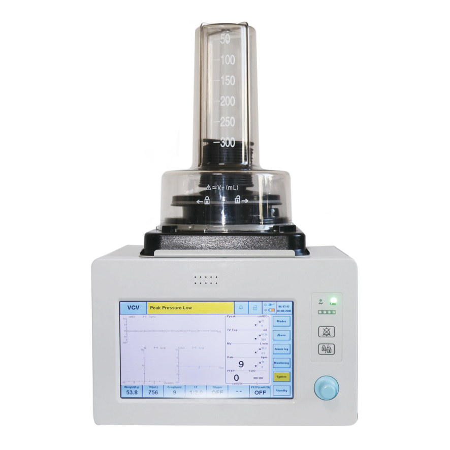 ISO CE Certified IN-80V Veterinary Ventilator for Small and Large Animals with 2-Hour Backup Battery