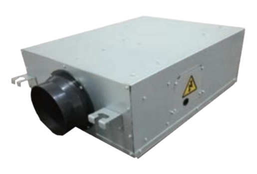 Compact Household Fresh Air Ventilator with Energy Recovery and Internal Circulation