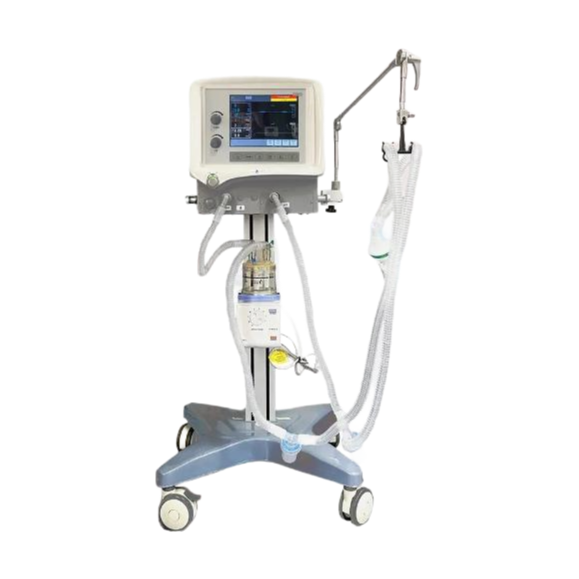 High Performance Hospital Ventilator Machine with Venturi Technology and 14 Alarms
