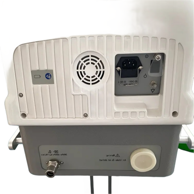 High Performance Hospital Ventilator Machine with Venturi Technology and 14 Alarms