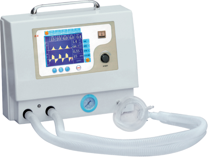 15.6 Inch TFT LCD Touch Screen Hospital Ventilator with CE FDA ISO13485 Certification
