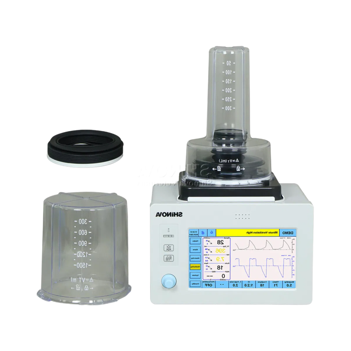 LifeSaver-T Veterinary Anesthesia Ventilator - Turbo-Driven Animal Breathing Machine for Pet Hospitals