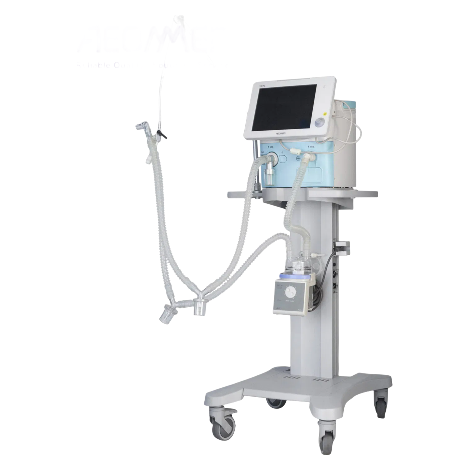 High Performance VG70 Medical Ventilator - 20-2000ml Tidal Volume & Touch Screen Control