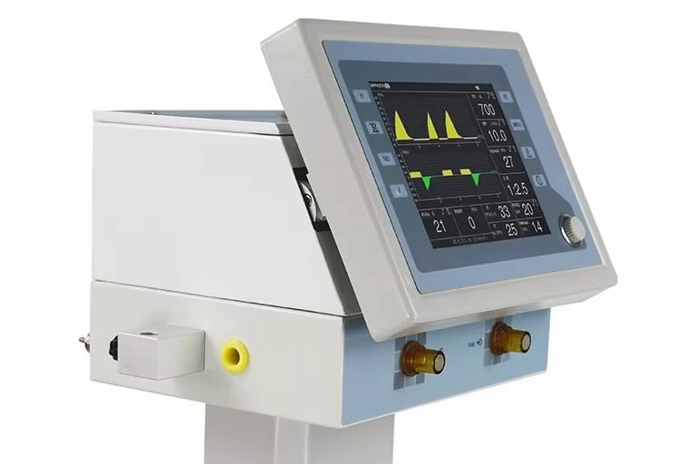 High Performance Electric Ventilator with Multiple Modes and 4-Hour Backup Power Supply