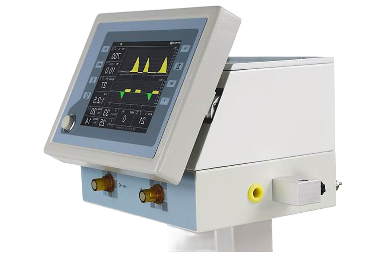 Class II Certified Ventilator Machine with Adjustable Tidal Volume 20-1500ml and Oxygen Concentration 45-100%