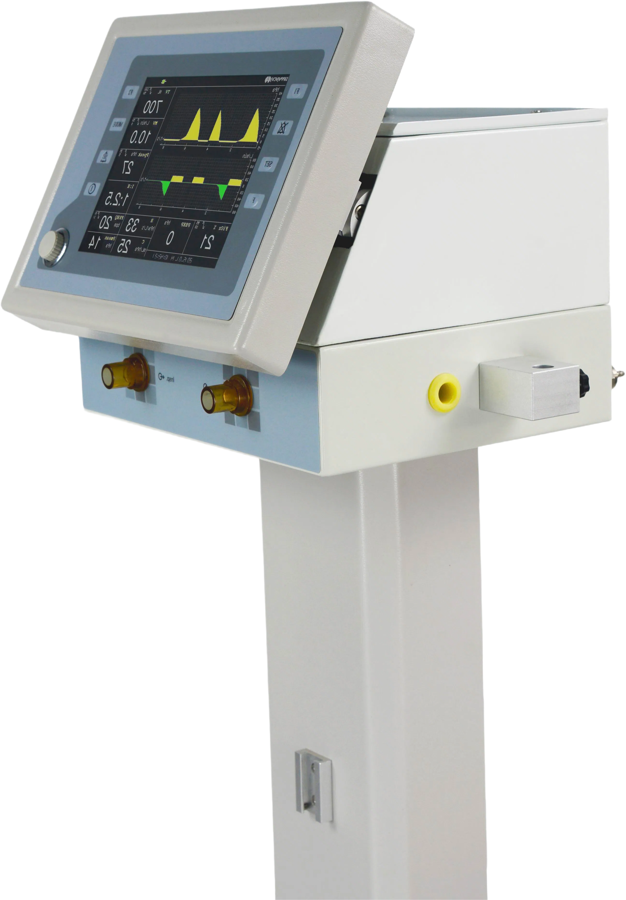 High Quality ICU Ventilator with Multiple Ventilation Modes and Adjustable Oxygen Concentration