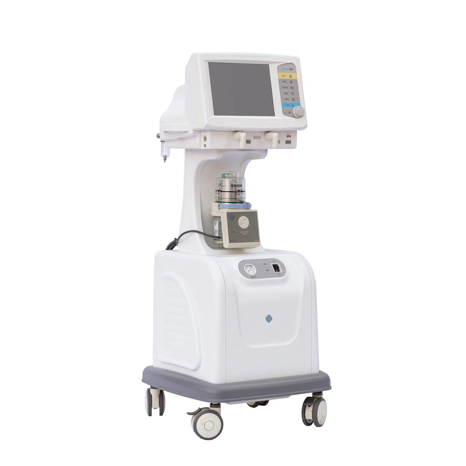 CWH-3010 Medical Ventilator with 12.1 Inch Touch Screen for Adult and Pediatric Use