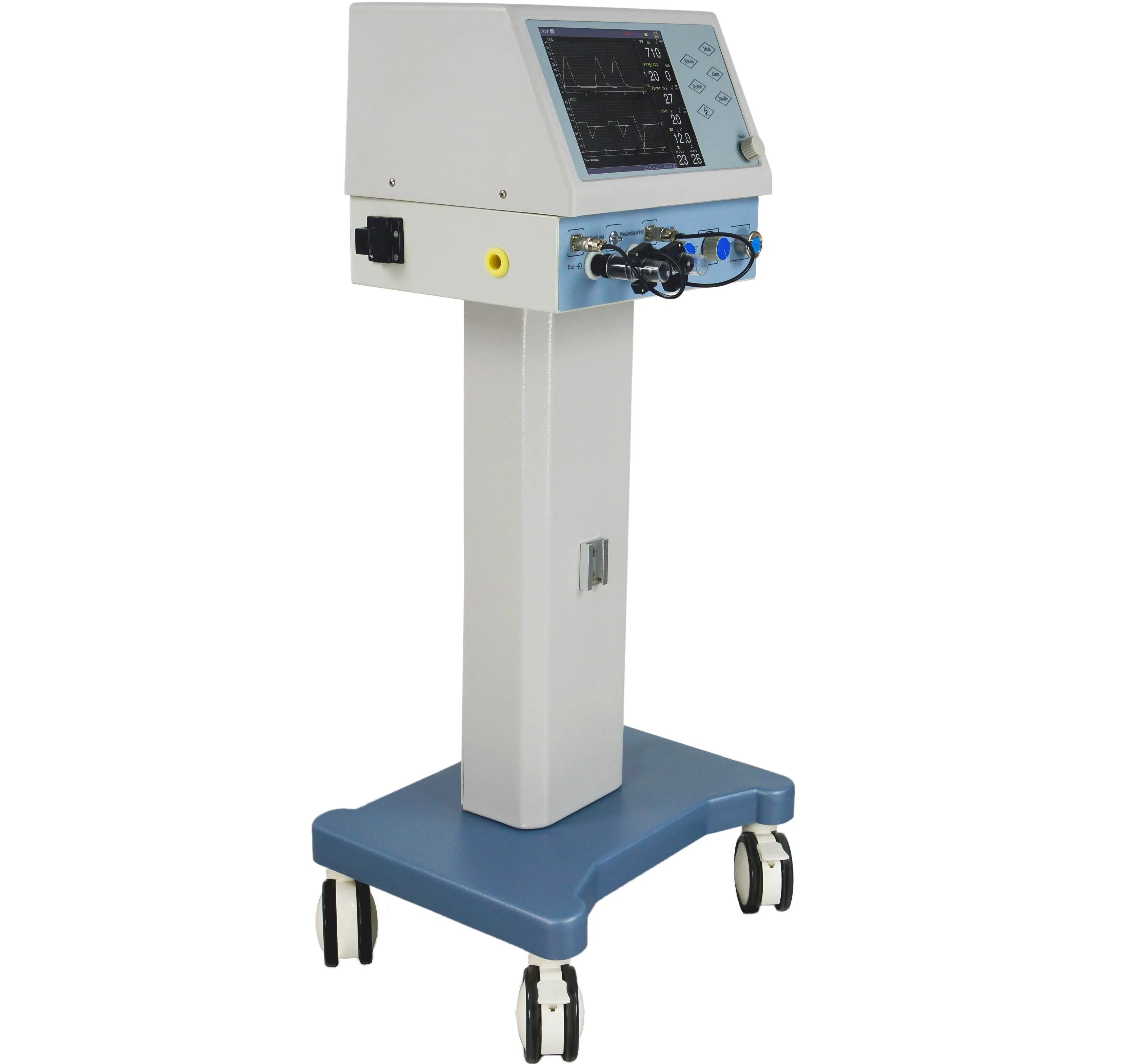 Professional ICU Ventilator MSLVM10 with Oxygen Tube and Silicone Mask Included