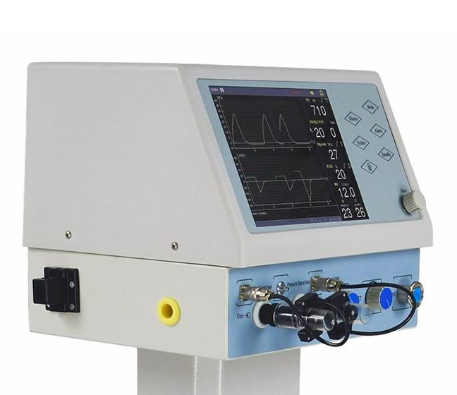 Professional ICU Ventilator MSLVM10 with Oxygen Tube and Silicone Mask Included