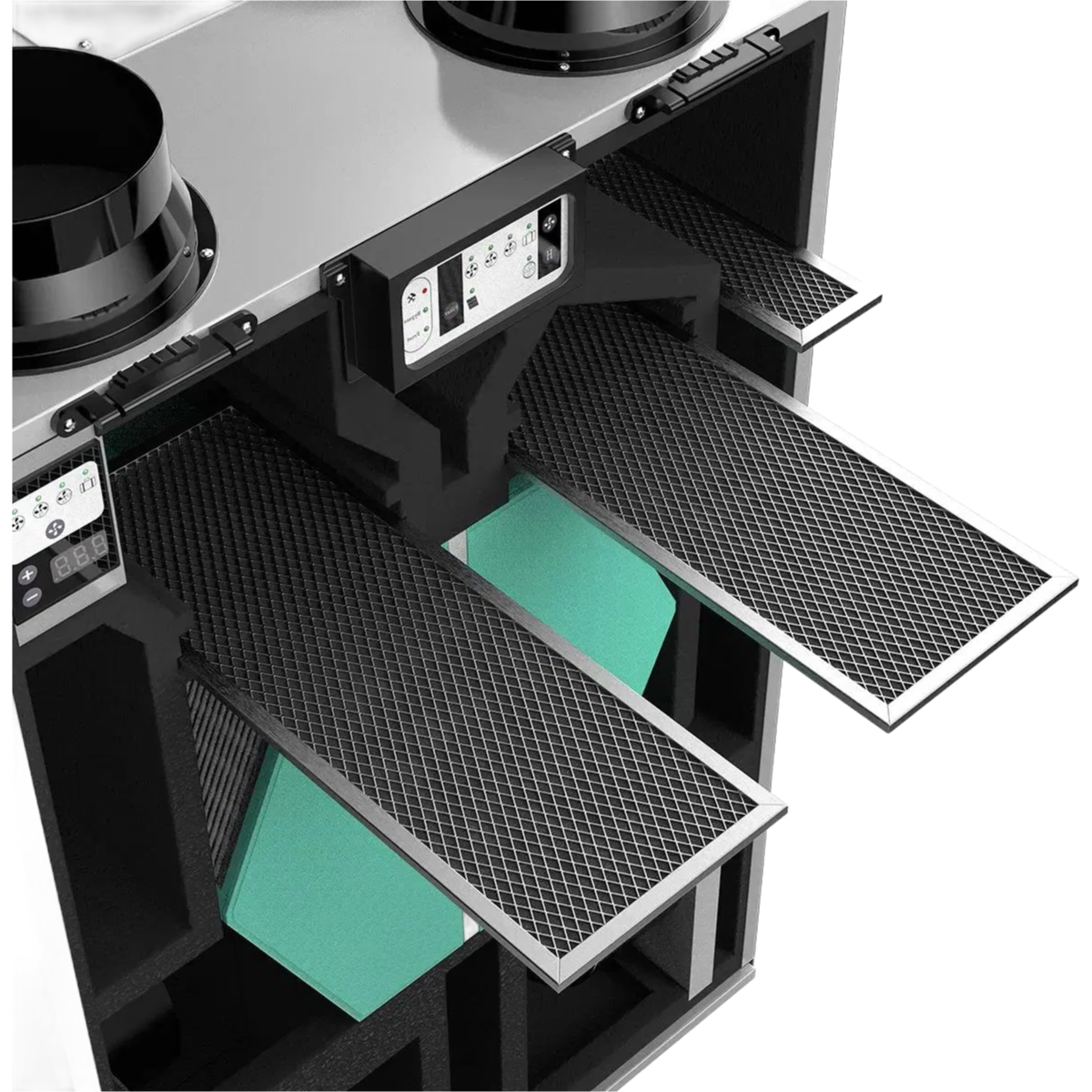 High Efficiency Counterflow Heat Exchanger HRV Unit for Apartments and Villas