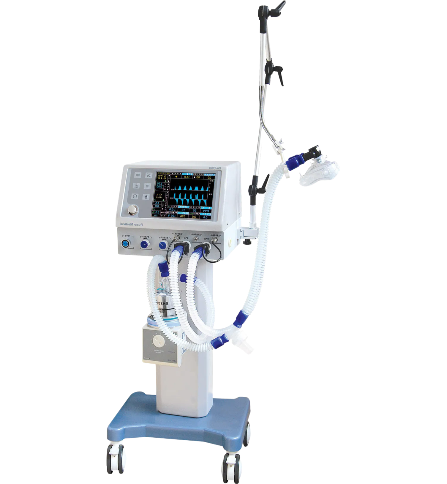 PA-700B ICU Ventilator Medical Equipment for Hospital Respiratory Support with CE Certification