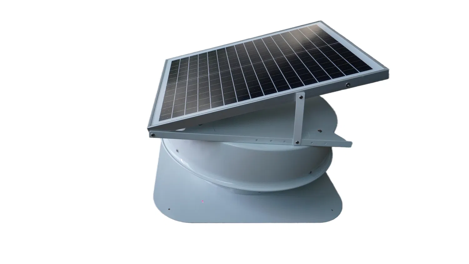 Custom Solar Powered Roof Ventilation Fan with Brushless DC Motor - Factory Direct Supply for Industrial Use