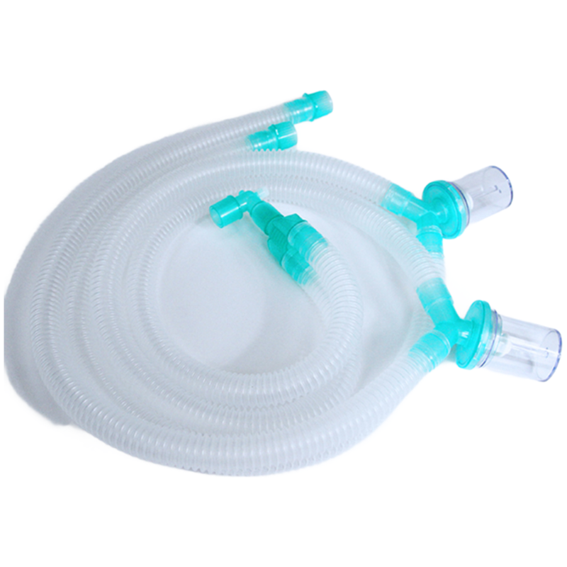 High Quality Corrugated Breathing Tubes for Ventilators - OEM/ODM Services Available