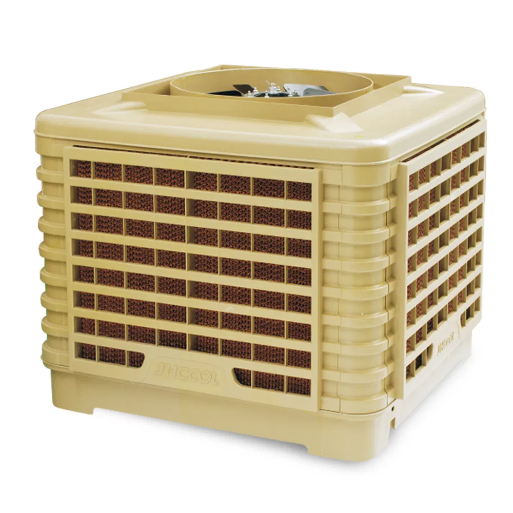 Wholesale JHCOOL Evaporative Cooler JH18AP-18T3-2 with 18000cmh Airflow, 80-150sqm Coverage, Axial Fan & LCD+Remote Control, Factory Direct Supply