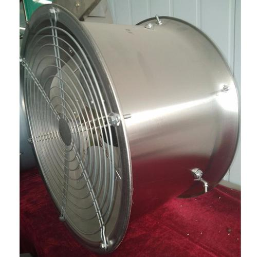 Factory Supply Customizable Air Circulation Fan, 400/500mm, 304 Stainless Steel, Low Noise, High Airflow for Greenhouse Ventilation