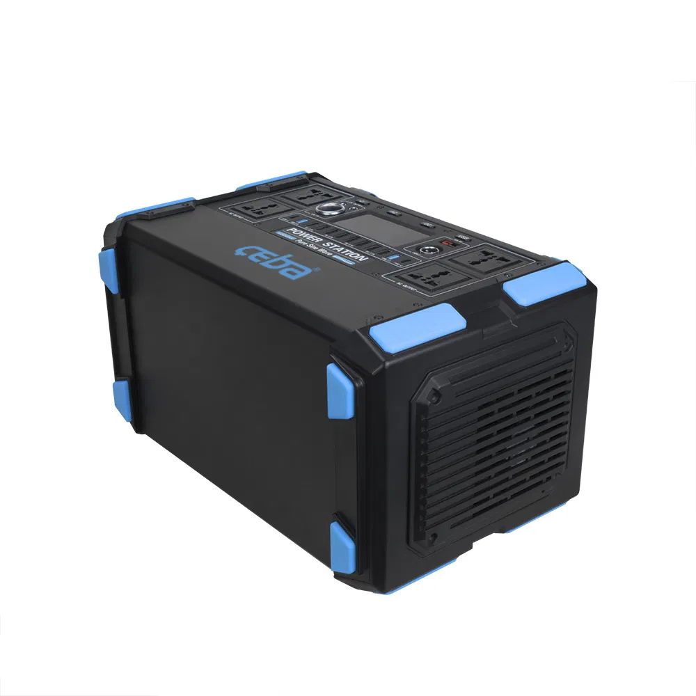 1000W Outdoor Portable UPS Lithium Battery Power Supply for Security Monitoring - High Capacity Energy Storage System