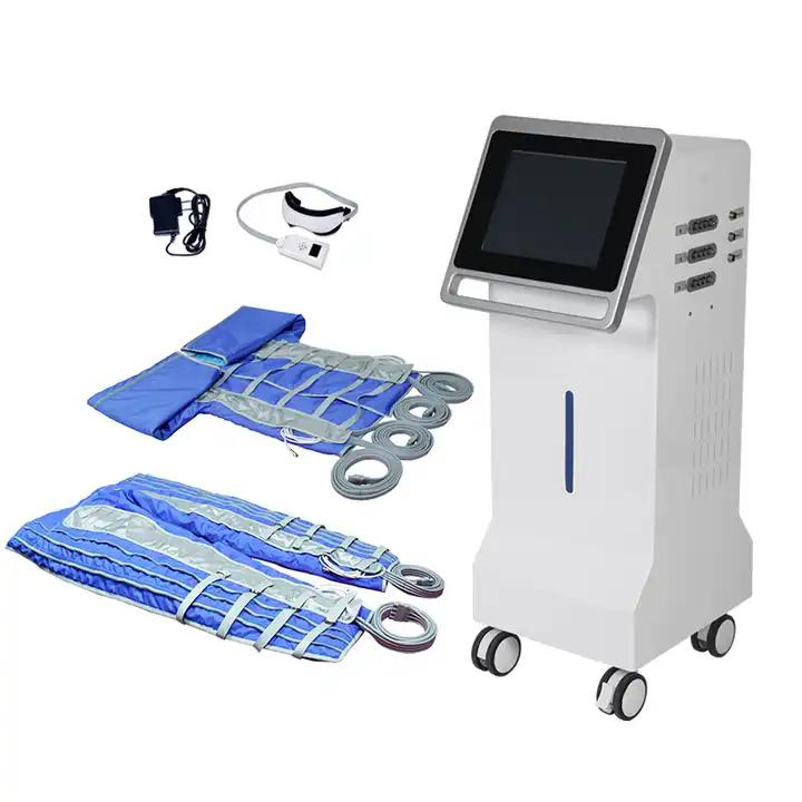 3 in 1 Pressotherapy Infrared Heating Body Slimming Machine with 24 Air Bags for Detox and Weight Loss